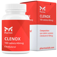 Clenbuterol 100 tab, 40 mcg/tab oraux (en comprimés)